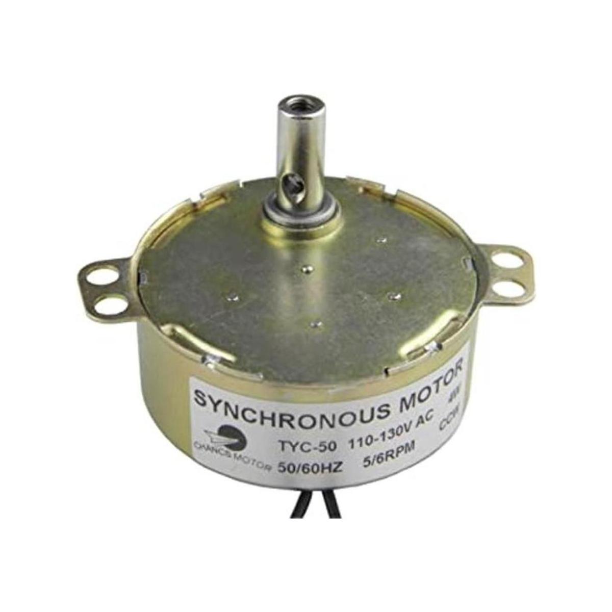 Motor de engranajes síncrono de CA pequeño TYC50 110 V CA
