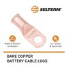 SELTERM Terminal para cable 2 AWG y perno de 516 de_3
