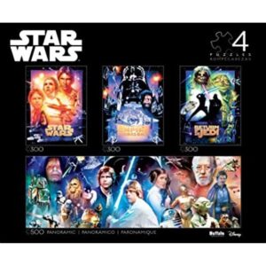 Rompecabezas de Star Wars 4 en 1 edición de coleccionista_1
