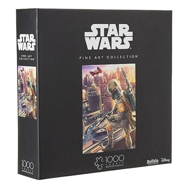 Star Wars Colección Fine Art Boba Fett Rompecabezas de_1