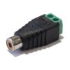 Lemoy Juego de 20 conectores RCA macho y hembra a_2
