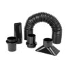 POWERTEC 70208 Dust Collection Kit de manguera flexible