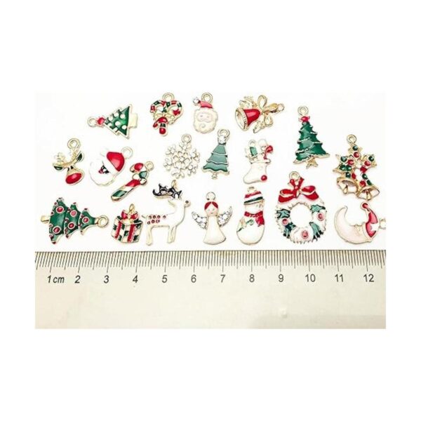 Libiline 38 dijes para colgante de Navidad para collares_3