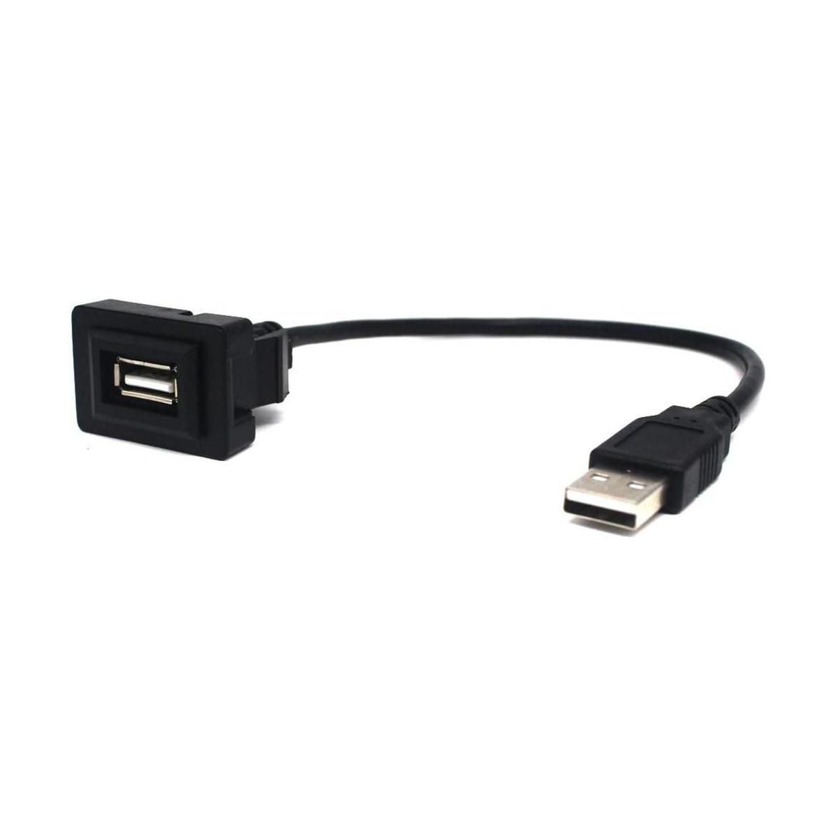 MOTONG Cargador de cable USB macho a hembra para Toyota