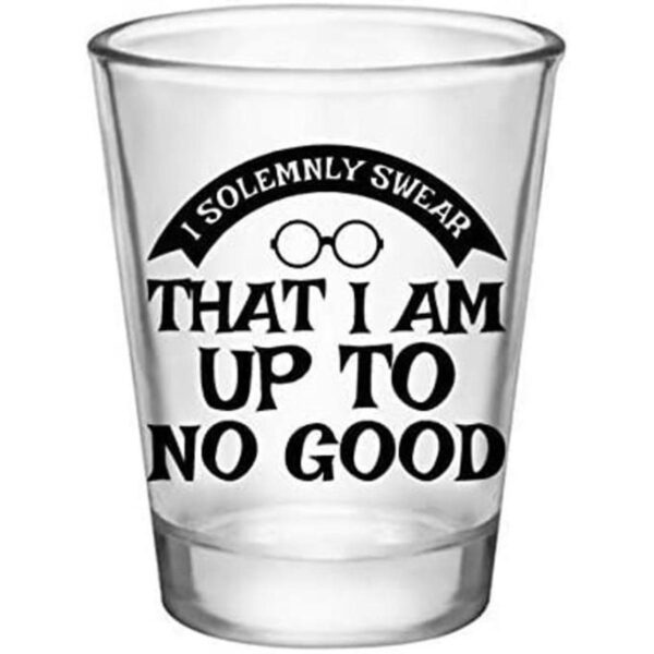 Inspirado en Harry Potter Shot GlassI Solemnly