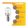 Sunlite Bombilla de 1 W equivalente a 10 W base de_3