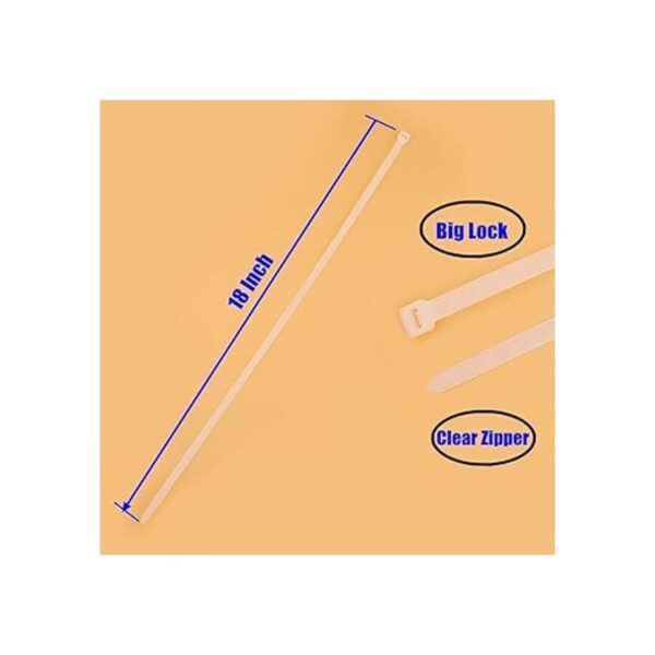 Bridas de nailon largas de 18 pulgadas de ancho