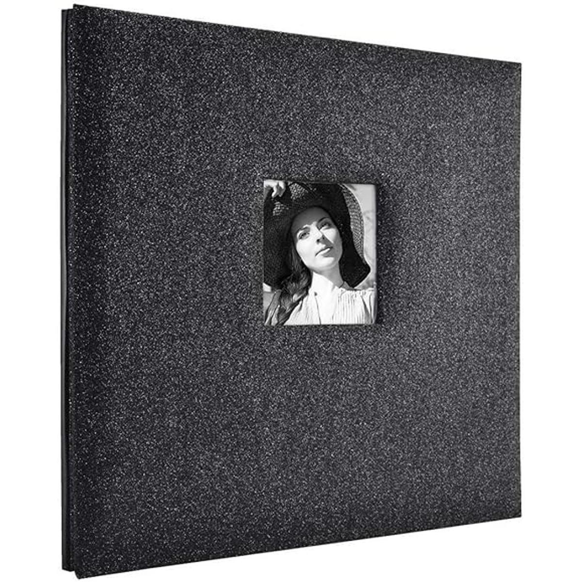MCS MBI lbum de recortes con purpurina de diamante negro
