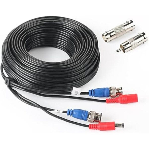 SHD Cable de alimentación BNC Vedio de 33 pies