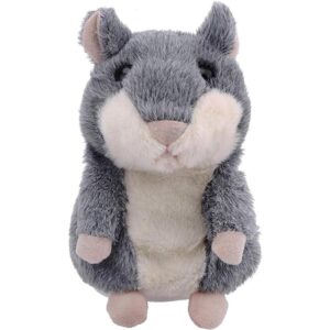 Apuppy Juguete de hámster que imita repite lo que le_1