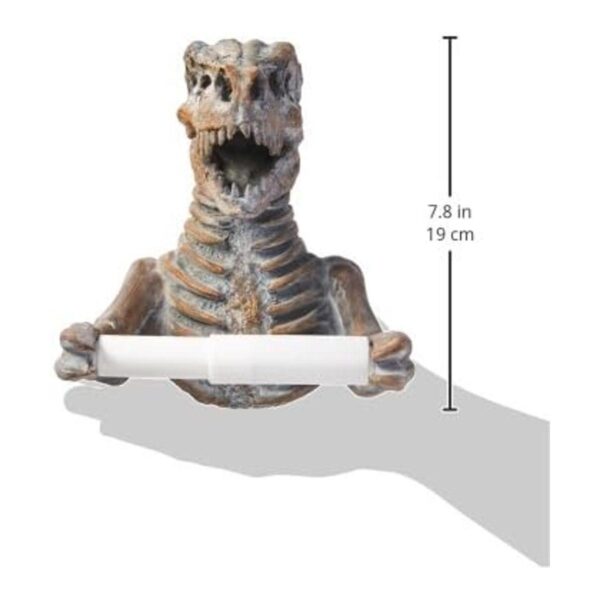 Design Toscano JQ9551 T. Rex Soporte de papel higiénico_6
