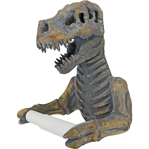 Design Toscano JQ9551 T. Rex Soporte de papel higiénico_3