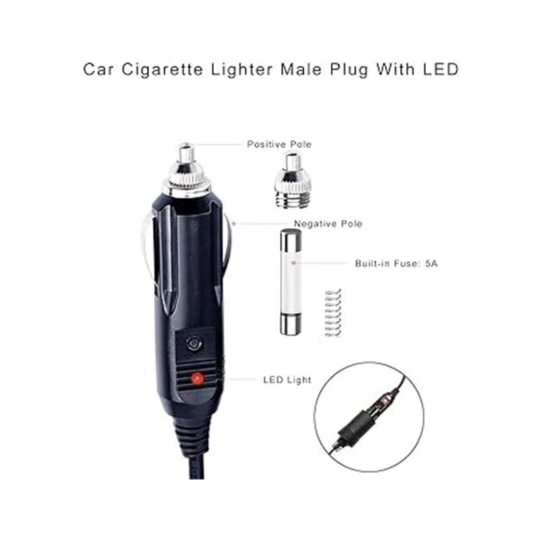 Sparking DC 0.217 x 0.083 in cargador de coche Cable de_3