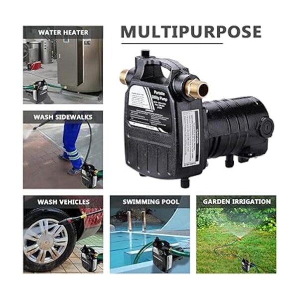 EXTRAUP Bomba de transferencia de agua de alta presión de