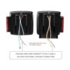 CZC AUTO Luces LED sumergibles para remolque izquierda y_5