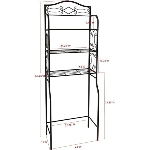 Kings Brand Furniture Organizador de estantes de baño