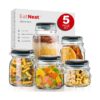 EatNeat Juego de 5 recipientes de cocina de vidrio_1
