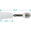Electop Extensor de enchufe de luz de 90 grados de flexión