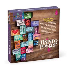 Crafttastic Kit de póster inspirador diseña un póster_1