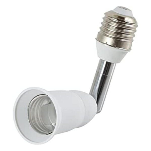 Electop Extensor de enchufe de luz de 90 grados de flexión