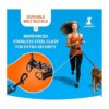 SparklyPets Correa de perro manos libres para perros_6