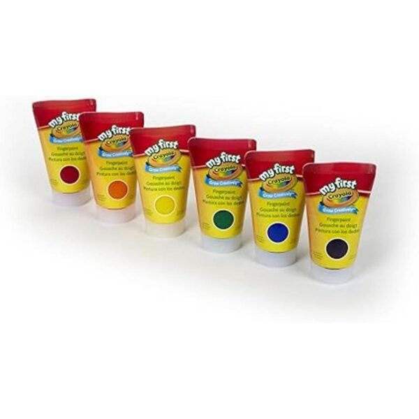 Crayola Pinturas lavables para dedos paquete de 6_4
