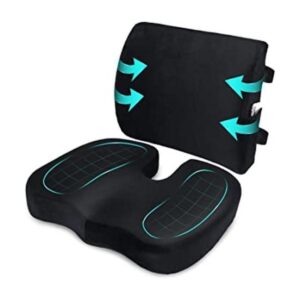 Cojín ortopédico de asiento y almohada de apoyo lumbar_1