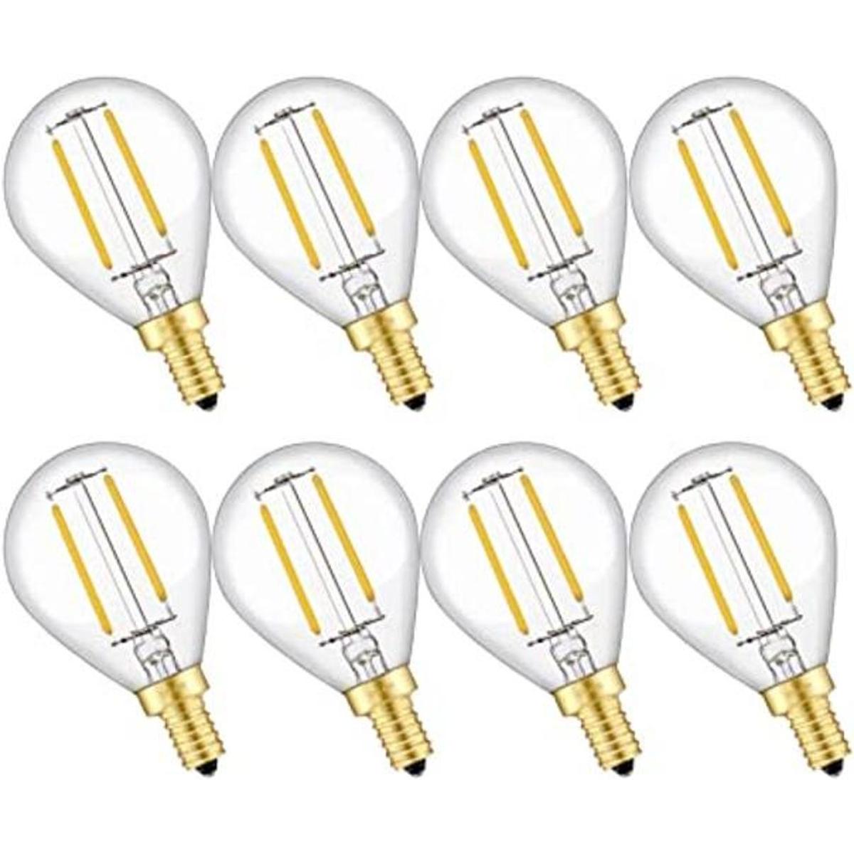 CRLight Bombilla LED de 2 W equivalente a 25 W color