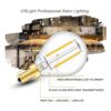 CRLight Bombilla LED de 2 W equivalente a 25 W color