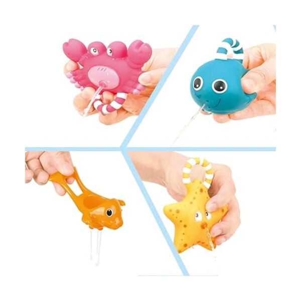 Juguete de baño juguete flotante de pesca y cuchara de