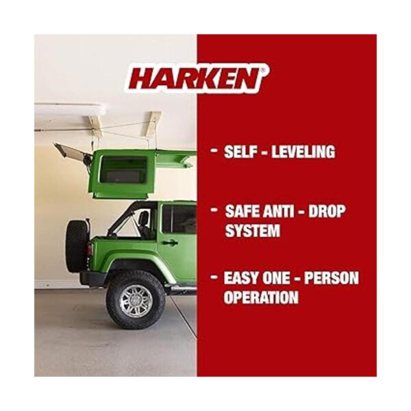 HARKEN Polipasto elevador de almacenamiento de cochera_2