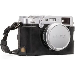 Megagear Fujifilm X100F Ever Ready Funda y correa de piel_1