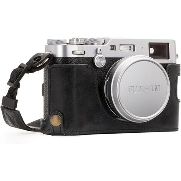 Megagear Fujifilm X100F Ever Ready Funda y correa de piel_1
