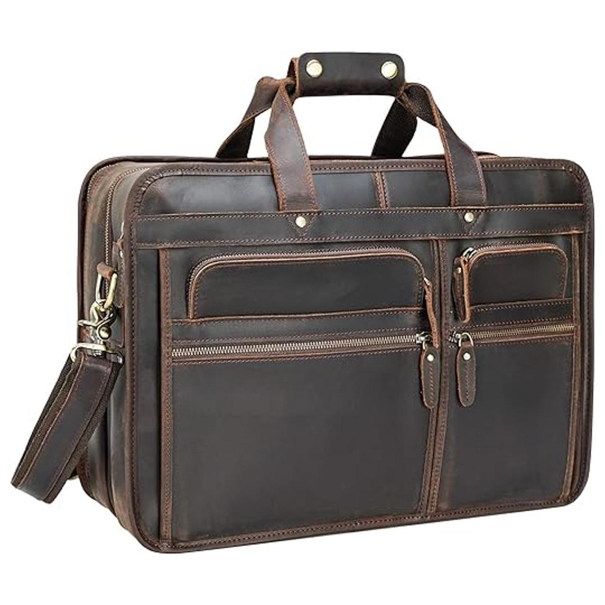 Polare Bolsa de mensajero moderna con tacto retro de 17