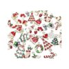 Libiline 38 dijes de Navidad para collares pulseras_1