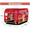 Liberty Imports Kids Pop Up Play Tent Foldable Indoor and_5