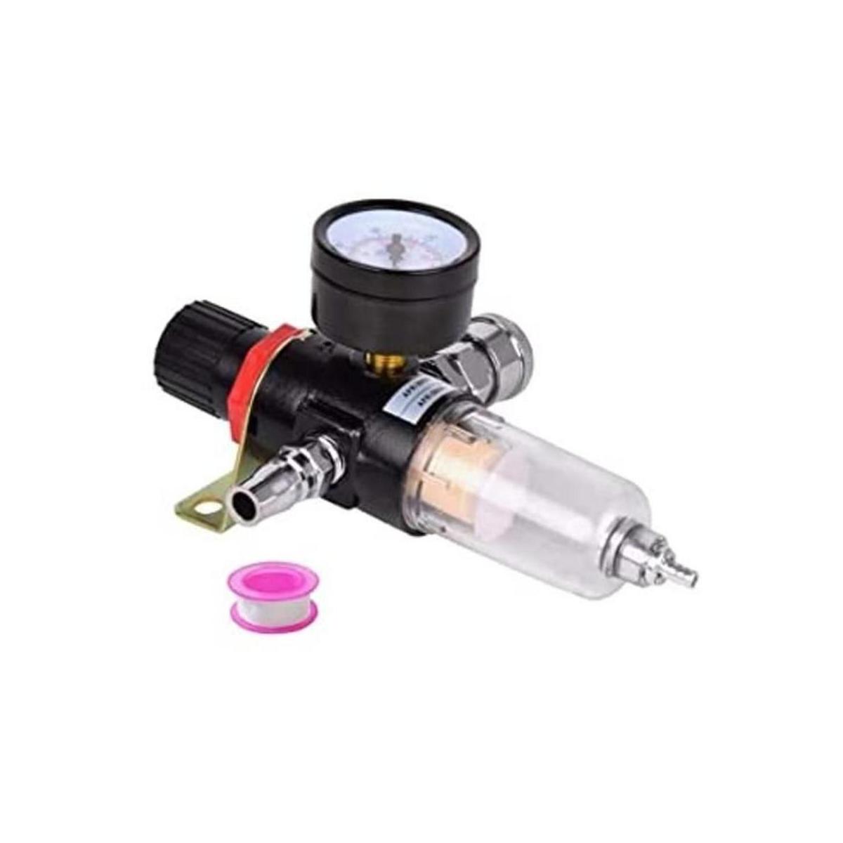 Hotusi Compresor de aire BSP de 14 de pulgada con filtro