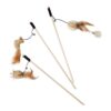 LukPaw Juego de juguetes para gatos y gatitos de sisal