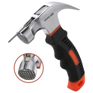 Spifflyer Martillo pequeño magnético de 8 onzas con mini