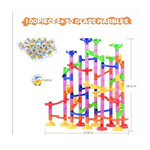 Juguete Marble Run Regalos2U 130Pcs Marbulous Marble Run_2