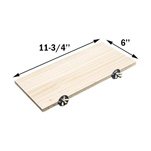 Madera Natural Soporte Plataforma 6 x12 para hamster_2