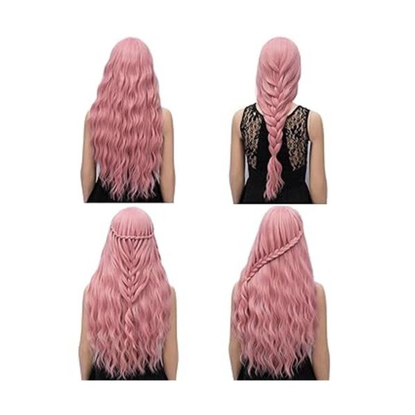 Netgo Peluca de fibra resistente al calor para mujer_3
