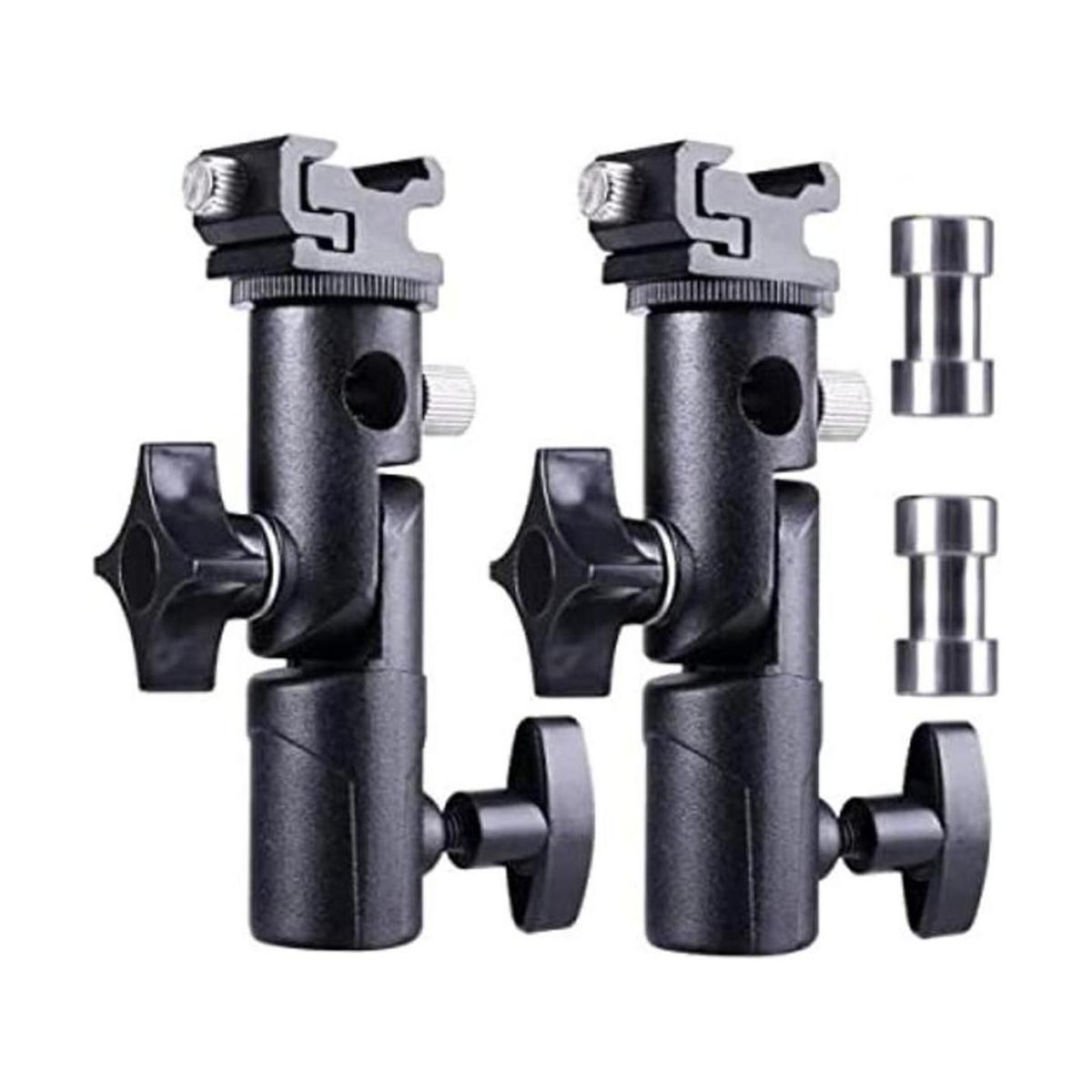 FOTYRIG Soporte de flash para cámara soporte de paraguas