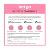Netgo Peluca de fibra resistente al calor para mujer_5
