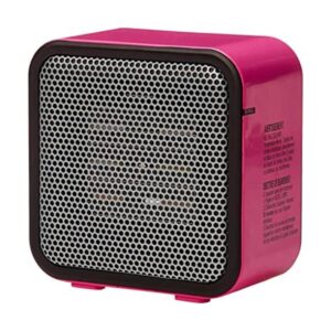 Mini calentador personal de cerámica 500 W color rosa_1