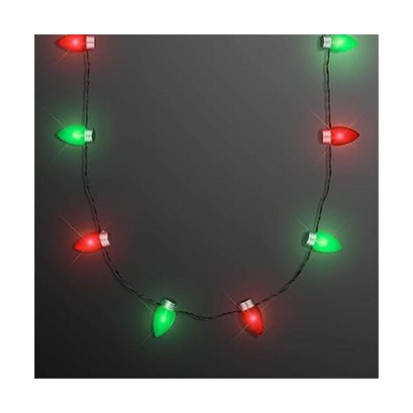Cadena de luz LED verde y rojo con luz LED_3