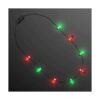 Cadena de luz LED verde y rojo con luz LED_1