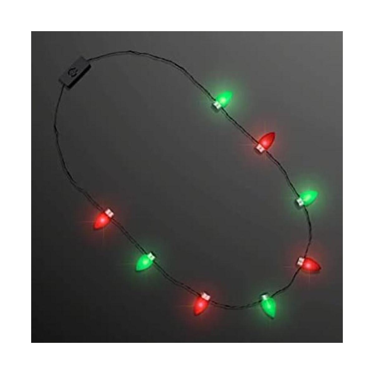 Cadena de luz LED verde y rojo con luz LED