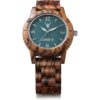LeeEv Reloj de madera para hombre reloj de madera de_2