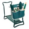 Livebest Taburete plegable de jardín con almohadilla de